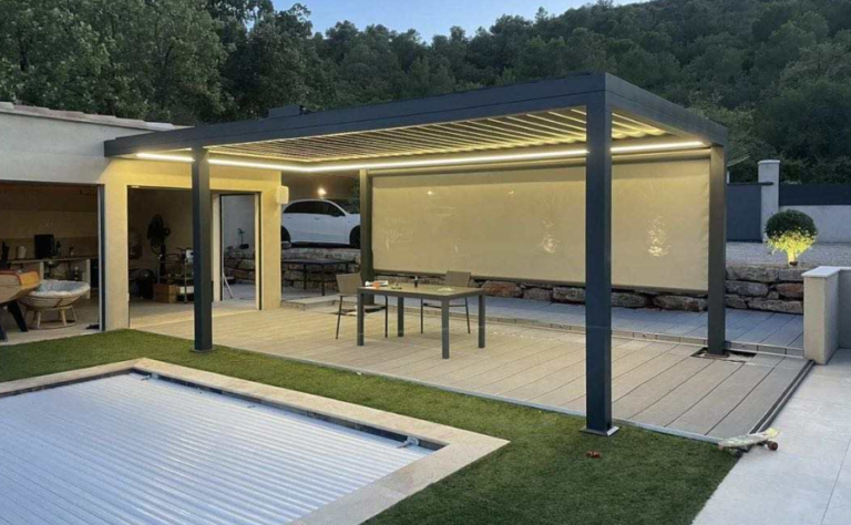 برجولات الألومنيوم واللوفر المتحرك في مسقط 2026