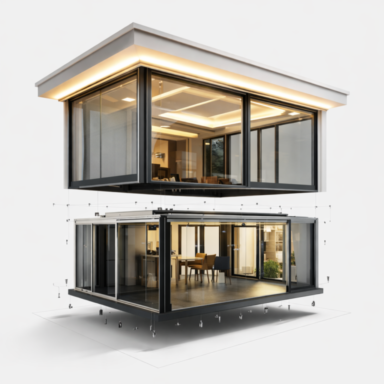 دليل الإتقان: كيف يتم إنشاء الغرف الزجاجية المودرن في مسقط؟